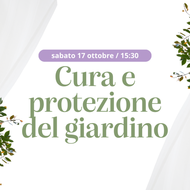 Cura e protezione del giardino